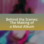 Behind the Scenes: The Making of a Metal Album