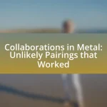 Collaborations in Metal: Unlikely Pairings that Worked