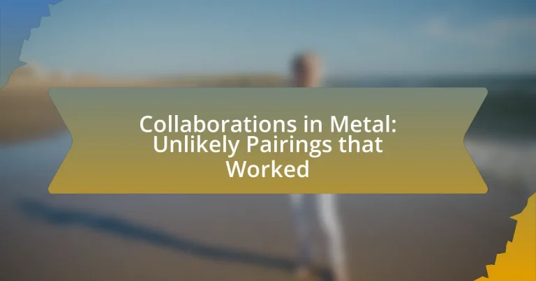 Collaborations in Metal: Unlikely Pairings that Worked