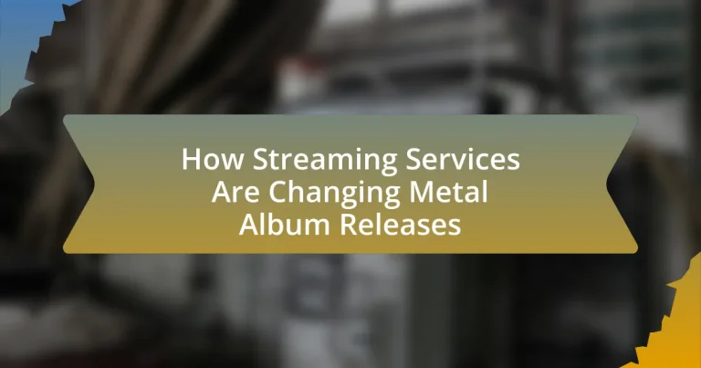 How Streaming Services Are Changing Metal Album Releases