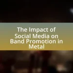 The Impact of Social Media on Band Promotion in Metal