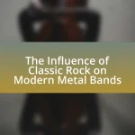The Influence of Classic Rock on Modern Metal Bands
