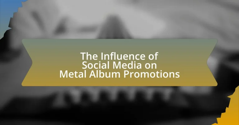 The Influence of Social Media on Metal Album Promotions