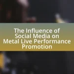 The Influence of Social Media on Metal Live Performance Promotion
