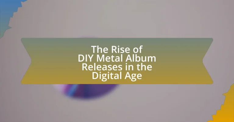 The Rise of DIY Metal Album Releases in the Digital Age