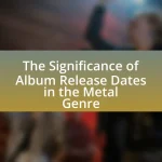 The Significance of Album Release Dates in the Metal Genre