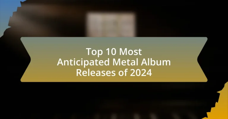 Top 10 Most Anticipated Metal Album Releases of 2024