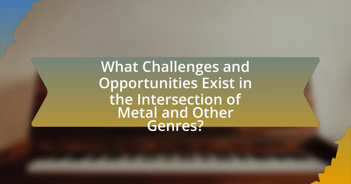 What Challenges and Opportunities Exist in the Intersection of Metal and Other Genres?